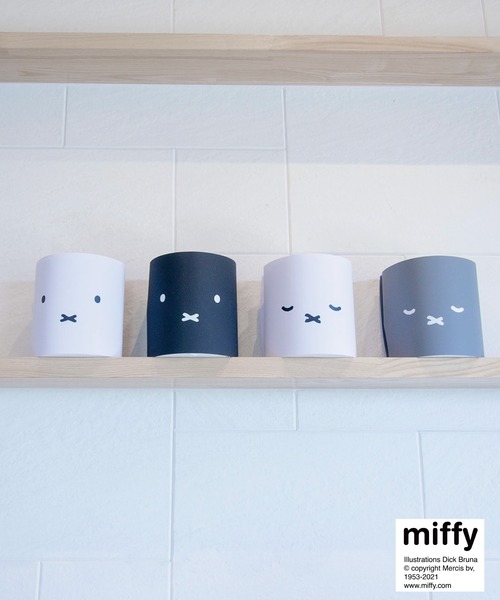 Miffy（ ミッフィー）の「【miffy】トイレットペーパーカバー 2Pセット（バス/トイレグッズ・レディース・ブラック/グレー・FREE）」の5枚目の写真