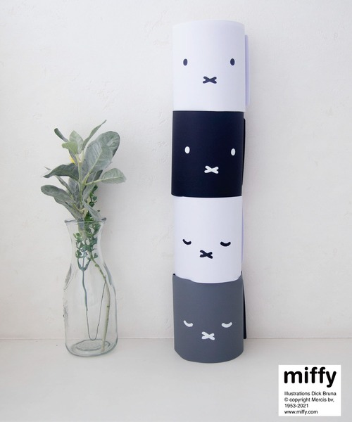 Miffy（ ミッフィー）の「【miffy】トイレットペーパーカバー 2Pセット（バス/トイレグッズ・レディース・ブラック/グレー・FREE）」の6枚目の写真