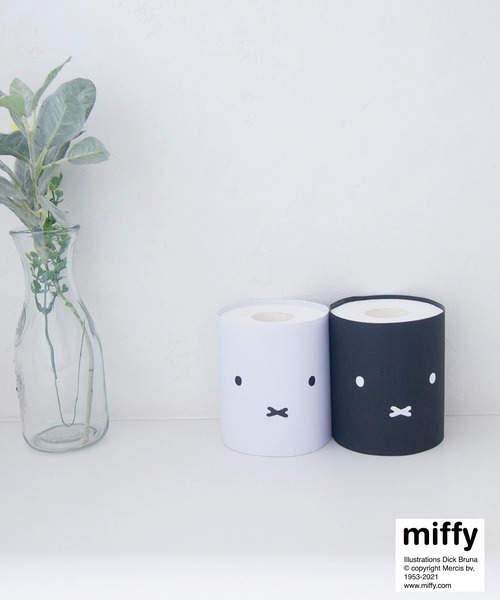 Miffy（ ミッフィー）の「【miffy】トイレットペーパーカバー 2Pセット（バス/トイレグッズ・レディース・ブラック/グレー・FREE）」の17枚目の写真