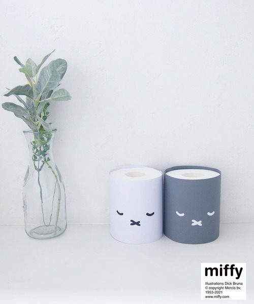Miffy（ ミッフィー）の「【miffy】トイレットペーパーカバー 2Pセット（バス/トイレグッズ・レディース・ブラック/グレー・FREE）」の18枚目の写真