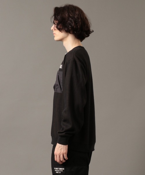 AVIREX（アヴィレックス）の「シャギー サーマル プルオーバー / SHAGGY THERMAL PULLOVER / アヴィレックス / AVIREX（Tシャツ/カットソー・メンズ・オリーブ/サンドベージュ/ブラック・LARGE/XX-LARGE/X-LARGE/MEDIUM）」の6枚目の写真