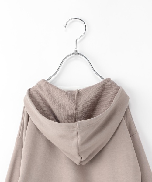 GLOBAL WORK（グローバルワーク）の「キッズ/イージ－DRYスキッパーパーカー/229727（パーカー・キッズ・チャコールグレー/ベージュ系その他3・110cm/100cm/120cm/130cm/140cm/150cm/160cm）」の7枚目の写真