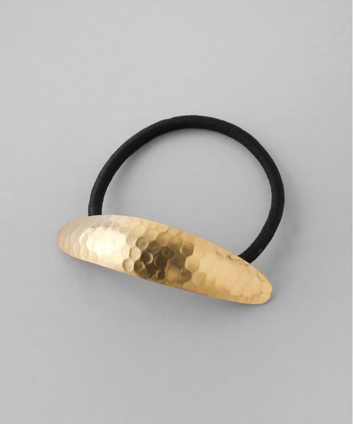 ANEMONE(アネモネ)の「メタルカーブヘアゴム(ヘアゴム・レディース・シルバー/ゴールド・FREE)」の3枚目の写真