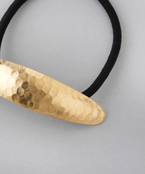 ANEMONE(アネモネ)の「メタルカーブヘアゴム(ヘアゴム・レディース・シルバー/ゴールド・FREE)」の6枚目の写真