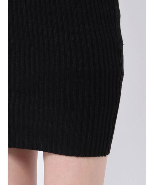 GYDA（ジェイダ）の「デザインオープンリブニットタイトワンピース（ワンピース・レディース・グレー/ブラック/ベージュ・FREE）」の21枚目の写真