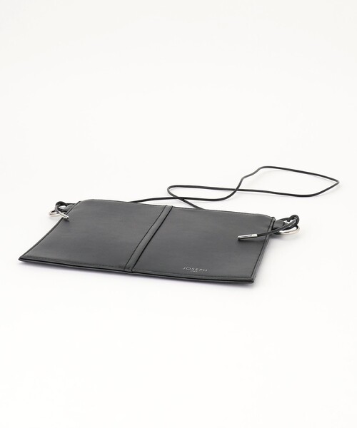 JOSEPH STUDIO（ジョゼフストゥディオ）の「キャンバス&エコレザー　メールバッグ（ショルダーバッグ・レディース・ブラック系・F）」の11枚目の写真
