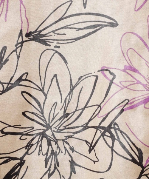 JEANASIS(ジーナシス)の「チンツアートレギュラーシャツLS/258594(シャツ/ブラウス・レディース・ブラック系その他/ベージュ系その他・FREE)」の15枚目の写真