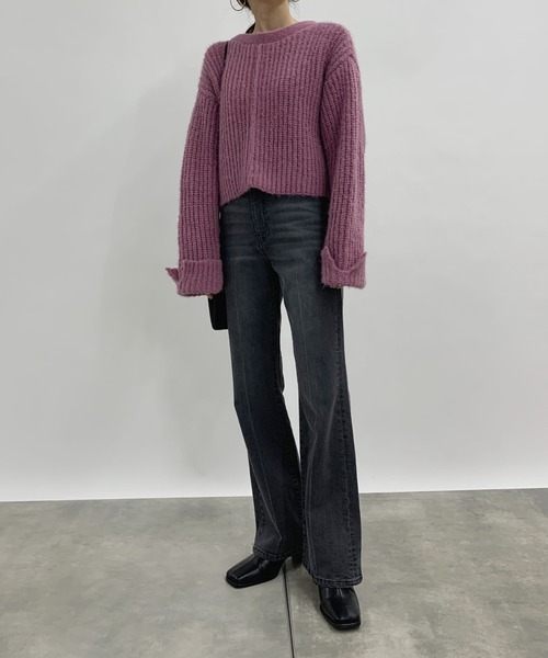 COLONY 2139(コロニートゥーワンスリーナイン)の「ストレッチセンターシムフレアデニム(その他パンツ・レディース・ブラック/インディゴブルー/グレー・MEDIUM/SMALL/LARGE)」の18枚目の写真