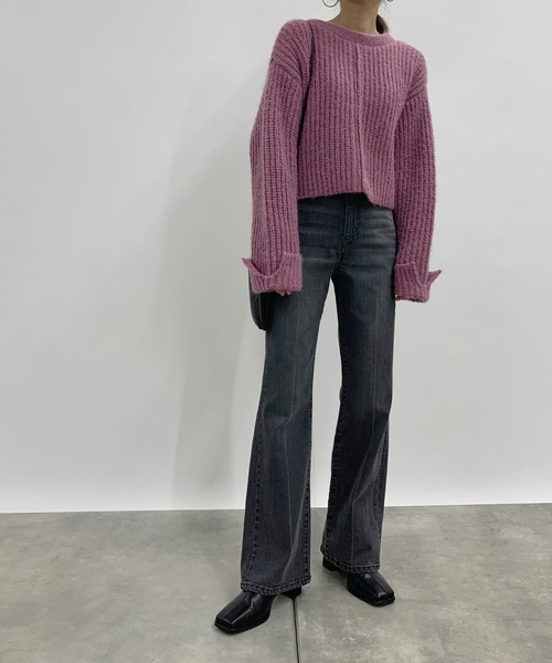 COLONY 2139(コロニートゥーワンスリーナイン)の「ストレッチセンターシムフレアデニム(その他パンツ・レディース・ブラック/インディゴブルー/グレー・MEDIUM/SMALL/LARGE)」の13枚目の写真