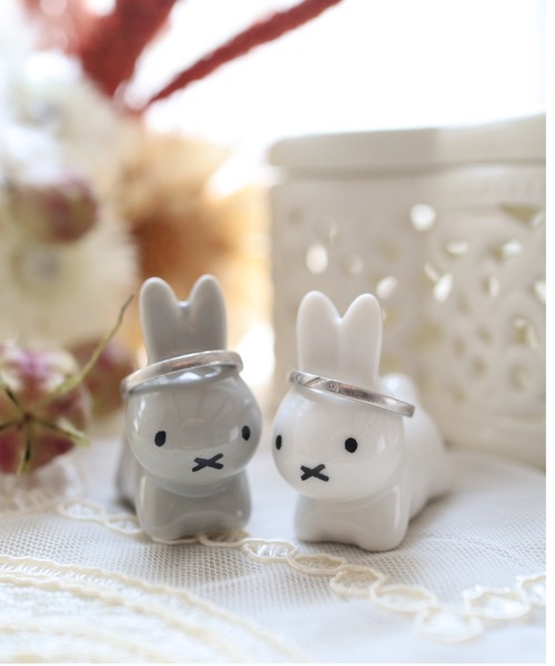Miffy（ ミッフィー）の「ブルーナ うさぎ 箸置き（カトラリー・レディース・ホワイト/グレー/ブラック・フリー）」の17枚目の写真