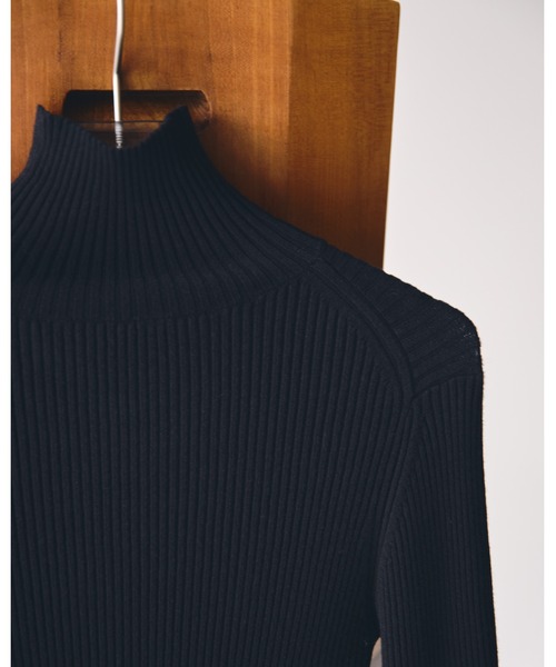 TODAYFUL（トゥデイフル）の「フレアカフリブニット（ニット/セーター・レディース・ブラック/ナチュラル・FREE）」の10枚目の写真