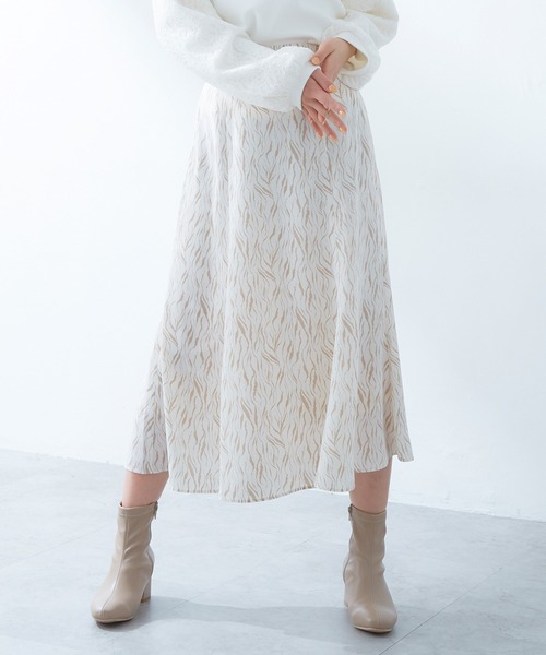 Honeys（ハニーズ）の「マーメイドスカート（スカート・レディース・ホワイト系その他/ブラック系その他/ベージュ系その他/グリーン系その他/ブラック系その他2/ベージュ系その他2・S/M/L）」の5枚目の写真