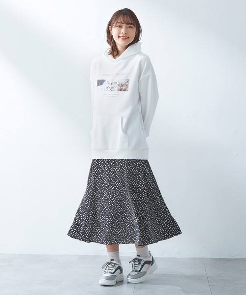 Honeys（ハニーズ）の「マーメイドスカート（スカート・レディース・ホワイト系その他/ブラック系その他/ベージュ系その他/グリーン系その他/ブラック系その他2/ベージュ系その他2・S/M/L）」の12枚目の写真