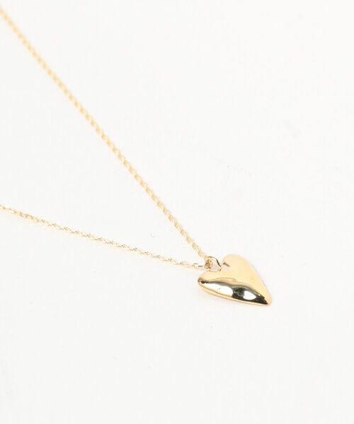 Ray BEAMS（レイビームス）の「Ray BEAMS / K10 Thin HEART ネックレス 