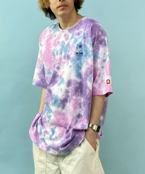 ELEMENT/エレメント オーバーサイズ タイダイ柄 バックプリントT