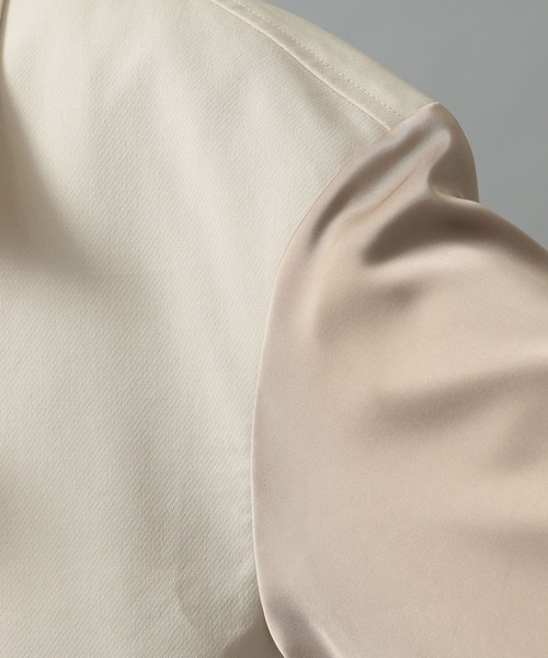 HARE(ハレ)の「キリカエトレンチショートジャケット(HARE)(その他アウター・メンズ・ブラック/ベージュ・SMALL/MEDIUM)」の21枚目の写真
