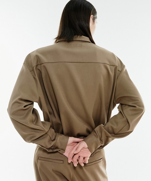 ANOTHERYOUTH(アナザーユース)の「【ANOTHERYOUTH/アナザーユース】wool pocket shirts/ウールポケットシャツ ビッグサイズシャツ オーバーサイズシャツ(シャツ/ブラウス・メンズ・ブラック/ブラウン・ONE SIZE)」の19枚目の写真