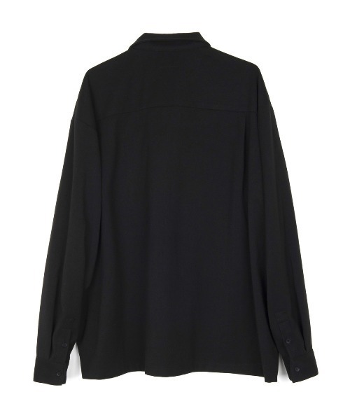 ANOTHERYOUTH(アナザーユース)の「【ANOTHERYOUTH/アナザーユース】wool pocket shirts/ウールポケットシャツ ビッグサイズシャツ オーバーサイズシャツ(シャツ/ブラウス・メンズ・ブラック/ブラウン・ONE SIZE)」の13枚目の写真