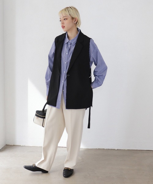 Shelly island(シェリーアイランド)の「キャンバスバニティバッグ(ハンドバッグ・レディース・ピンク/グリーン/ブラック・FREE)」の19枚目の写真