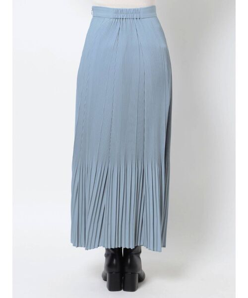 LAGUNAMOON(ラグナムーン)の「ランダムプリーツラインスカート(スカート・レディース・ベージュ/イエロー/ブルー・SMALL/MEDIUM)」の6枚目の写真