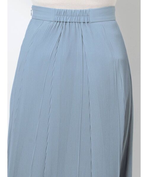 LAGUNAMOON(ラグナムーン)の「ランダムプリーツラインスカート(スカート・レディース・ベージュ/イエロー/ブルー・SMALL/MEDIUM)」の8枚目の写真