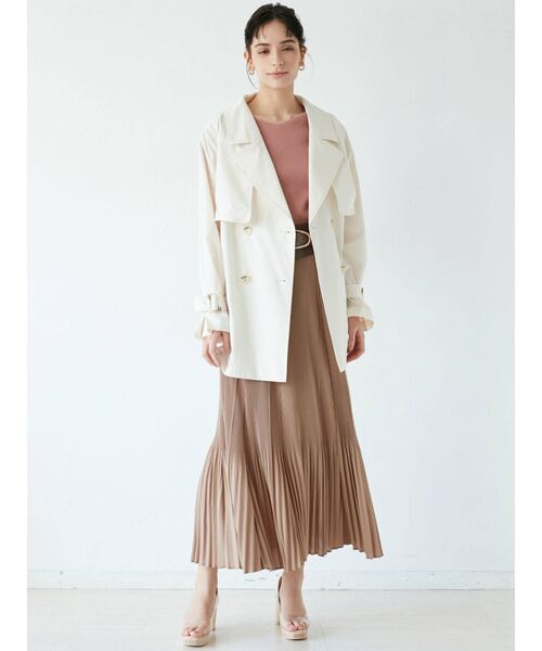 LAGUNAMOON(ラグナムーン)の「ランダムプリーツラインスカート(スカート・レディース・ベージュ/イエロー/ブルー・SMALL/MEDIUM)」の17枚目の写真