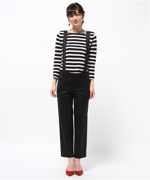 Liesse（リエス）の「サロペット（その他パンツ・レディース・ブラック/グレー・3/2）」の3枚目の写真