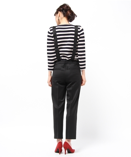 Liesse（リエス）の「サロペット（その他パンツ・レディース・ブラック/グレー・3/2）」の5枚目の写真