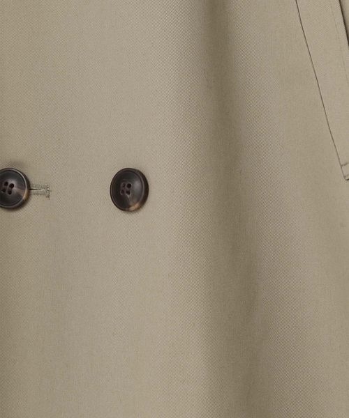 LOWRYS FARM(ローリーズファーム)の「ノーカラートレンチコート 254715(ノーカラーコート・キッズ・ベージュ/カーキ・110cm/120cm/130cm/140cm/150cm)」の12枚目の写真