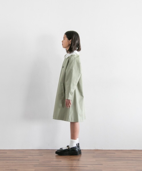 LOWRYS FARM(ローリーズファーム)の「ノーカラートレンチコート 254715(ノーカラーコート・キッズ・ベージュ/カーキ・110cm/120cm/130cm/140cm/150cm)」の22枚目の写真