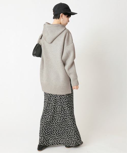 U by SPICK&SPAN（ユーバイスピックアンドスパン）の「≪追加≫ダンボールフーディー2◆（パーカー・レディース・アイボリー/グレー・FREE）」の9枚目の写真