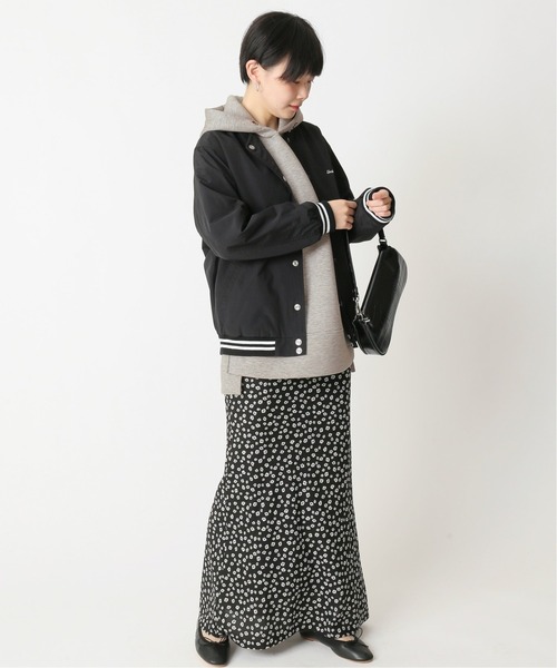 U by SPICK&SPAN（ユーバイスピックアンドスパン）の「≪追加≫ダンボールフーディー2◆（パーカー・レディース・アイボリー/グレー・FREE）」の14枚目の写真