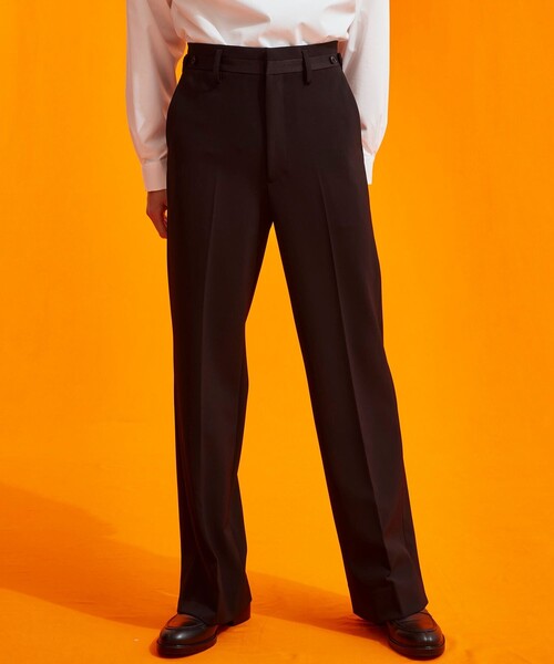 MASU エムエーエスユー　フレアトラウザーパンツ スラックス　21SS 25SS】MASU エムエーエスユー / WRAP TROUSERS / パンツ | TRENT