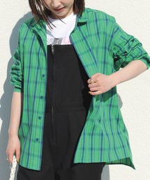 LAVEANGE | カラーチェックシャツ(シャツ/ブラウス)