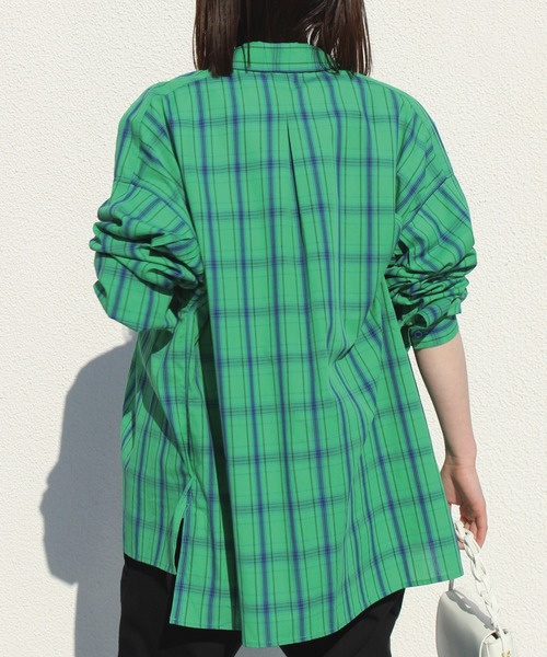 LAVEANGE（ラビアンジェ）の「カラーチェックシャツ（シャツ/ブラウス・メンズ・レッド/イエロー/グリーン・M/L）」の13枚目の写真