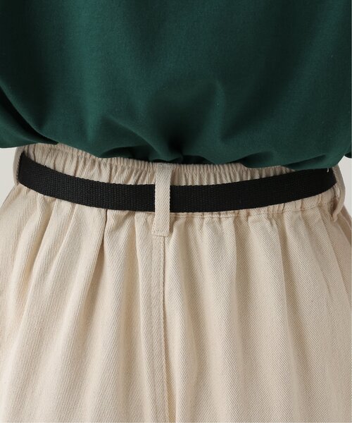 RAY CASSIN（レイカズン）の「カツラギハーフパンツ（その他パンツ・レディース・ブラック/オフホワイト/グリーン・FREE）」の17枚目の写真