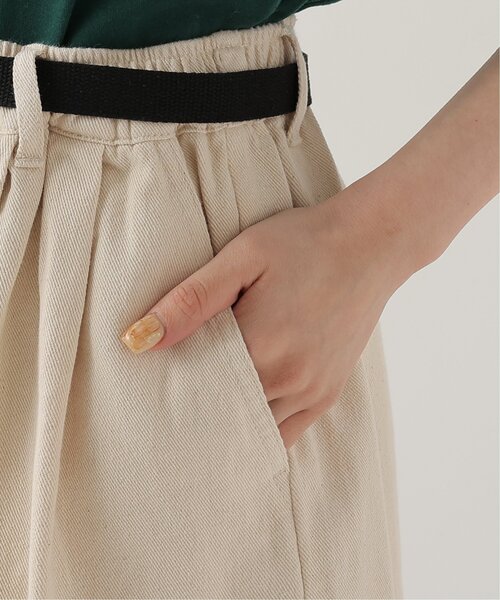 RAY CASSIN（レイカズン）の「カツラギハーフパンツ（その他パンツ・レディース・ブラック/オフホワイト/グリーン・FREE）」の20枚目の写真