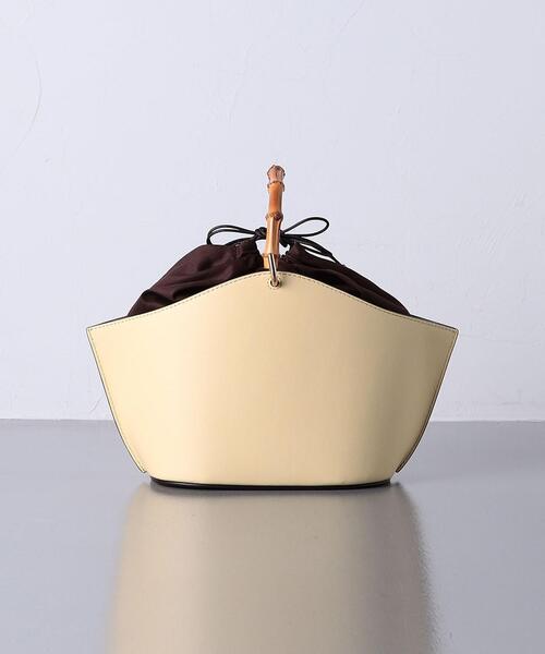 ORSETTO（オルセット）の「【一部別注】＜ORSETTO（オルセット）＞MERCATO ハンドルバッグ（ハンドバッグ・レディース・イエロー/ブラック・FREE）」の5枚目の写真