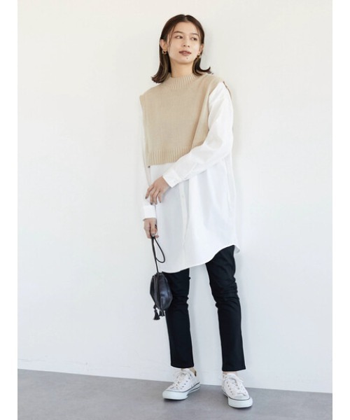 Green　Parks（グリーンパークス）の「BKストレッチスキニーパンツ＊（その他パンツ・レディース・ブラック・S/M/L）」の10枚目の写真