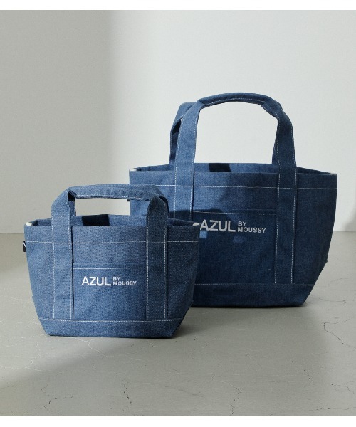 AZUL DENIM TOTE BAG/AZULデニムトートバッグ（トートバッグ