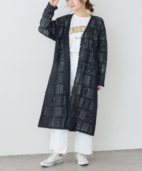 PUAL CE CIN（ピュアルセシン）の「裏毛プリントプルオーバー（スウェット・レディース・ホワイト/ベージュ/ブルー/ピンク・FREE）」の10枚目の写真