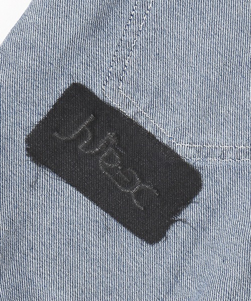 X-girl Stages（エックスガールステージス）の「サロペットショーツ（サロペット/オーバーオール・キッズ・ブラック/ブルー・110cm/120cm/130cm/140cm/100cm/90cm）」の14枚目の写真