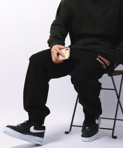 Revo.(レボ)の「Revo. Select プリントスウェットパンツ(スウェットパンツ・メンズ・ホワイト/ブラック/グレー/ライトブルーグレー/ダークオレンジ・1/2)」の3枚目の写真