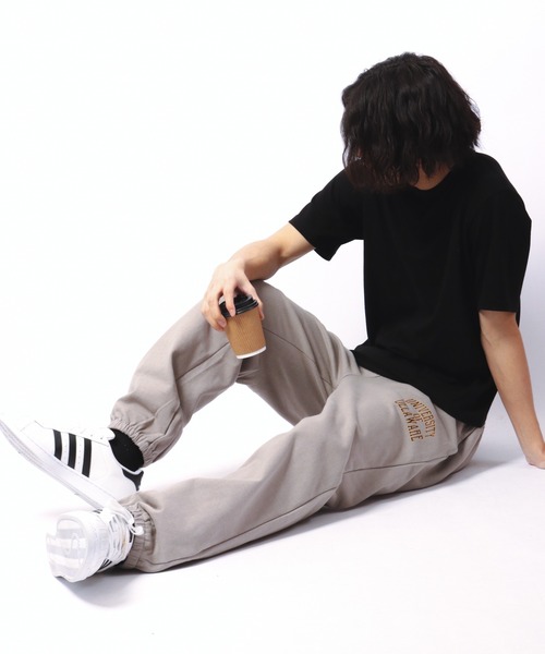 Revo.(レボ)の「Revo. Select プリントスウェットパンツ(スウェットパンツ・メンズ・ホワイト/ブラック/グレー/ライトブルーグレー/ダークオレンジ・1/2)」の14枚目の写真