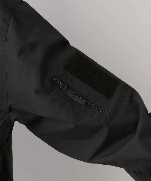 A part by（アパートバイ）の「Mil-Tec*ANORAKパーカー（ブルゾン・レディース・ブラック/キャメル・FREE）」の16枚目の写真