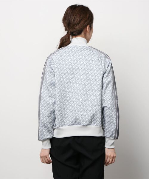 Guess（ゲス）の「Barbara Zip-Up Jacket（ジャージ・レディース・グレー/ブルー・MEDIUM/X-SMALL/SMALL）」の10枚目の写真