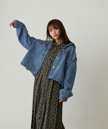 179/WG | ルーズ デニムGジャン(デニムジャケット)