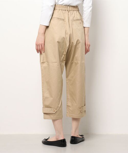 sm2rhythm(サマンサモスモスリズム)の「裾ベルト付ツータックパンツ(その他パンツ・レディース・ベージュ/グレー/オリーブ・フリ-)」の5枚目の写真