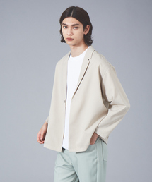MYSELF ABAHOUSE | 【MYSELF ABAHOUSE】ポリツイル オーバーサイズ ワンボタン ジャケット(テーラードジャケット)