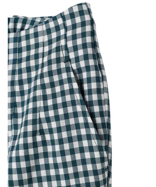 ELENCARE DUE(エレンカーレデュエ)の「・ELENCARE DUE ギンガムタックパンツ(その他パンツ・レディース・ブラック/ベージュ/グリーン・FREE)」の14枚目の写真